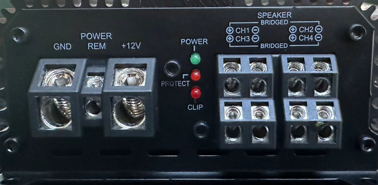 Ruthless Audio 1200.4M Micro Amplifier 4 Channel