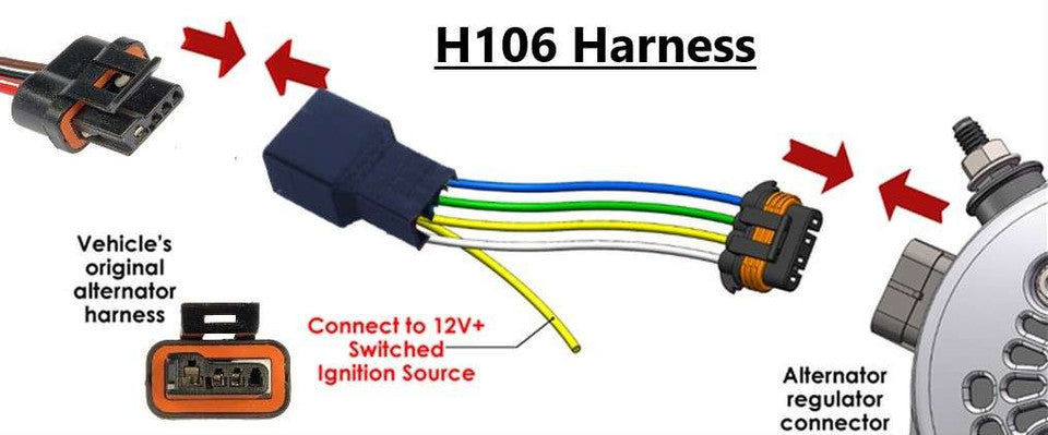 Chevy 6 Phase 87-95 250 amp Left Mount CS-130