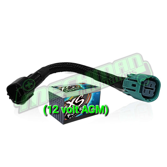 Mechman H113-L-2 Voltage boost harness for Toyota 4 pin regulators for a 1 volt increase for AGM batteries