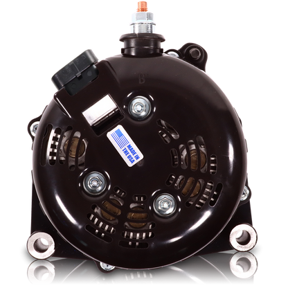 GM Truck 6.6L Diesel 400a Billet Alternator Side Output stud Pink