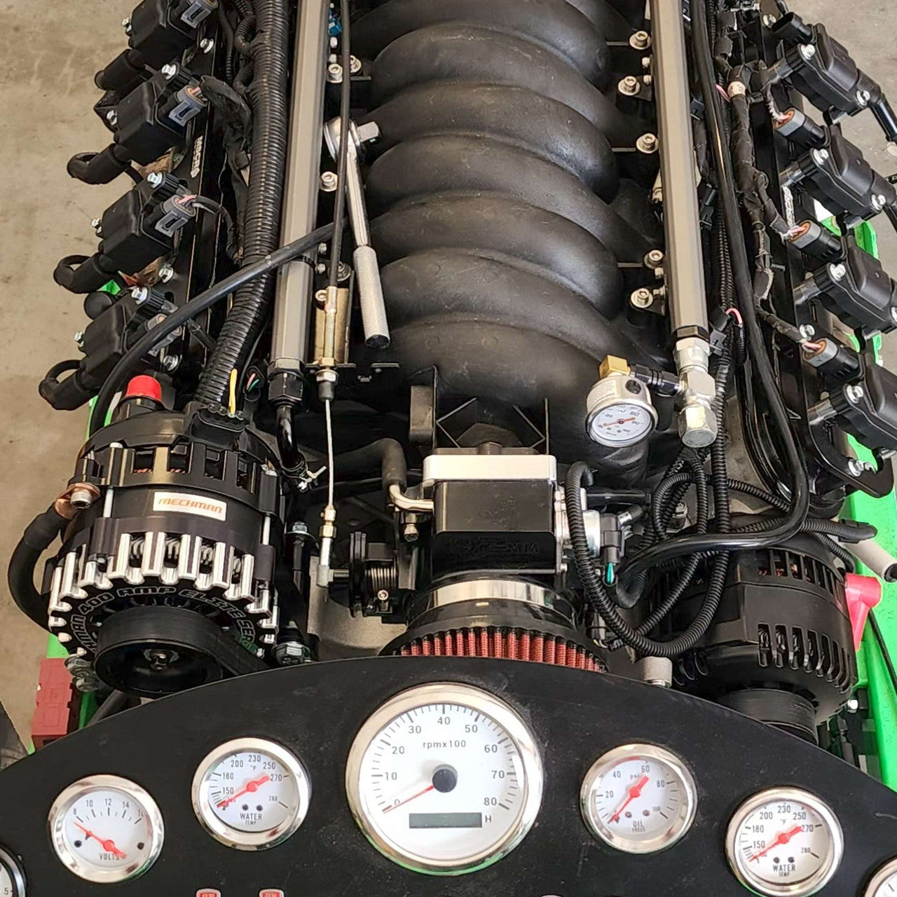 SD7 Compressor to GM Vortec Alternator Adapter Bracket