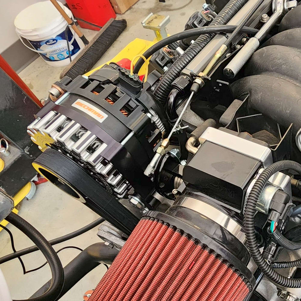 SD7 Compressor to GM Vortec Alternator Adapter Bracket