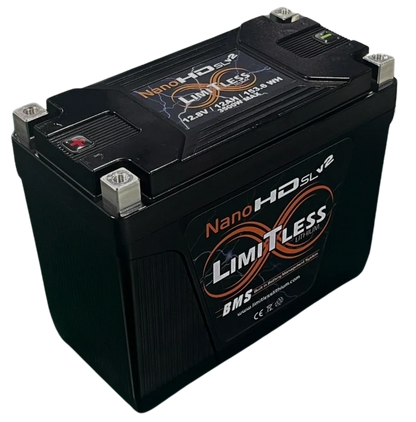 Nano -HD SLv2 12AH Motorcycle / Power sports Battery (BCI 20 Case)