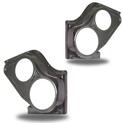 Single 8″ and Single 6.5″ Speaker Pods for the Front Door of a 00-06 GM Full Size Truck/SUV