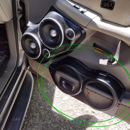 Dual 8″ Speaker Pods for the Front Door of a 00-06 GM Full Size Truck/SUV