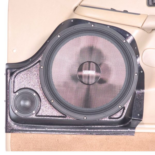 Single 12″ + Single 3.5″ Front Door Speaker Pods for the 2000-2006 Chevy/GMC Fullsize SUV
