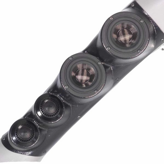 Dual 3.5″ + Dual 2″ Large A-Pillar Speaker Pods for the 2015-2020 Chevrolet Tahoe, Suburban, GMC Yukon