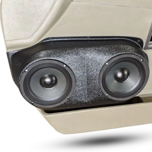 Dual 6.5" Speaker Pods for the Front Door of a 03-07 Hummer H2 SUV