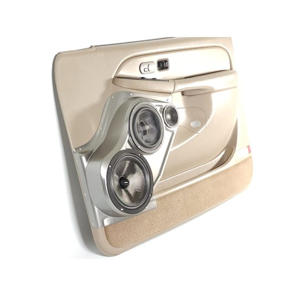 Single 8″ and Single 6.5″ and Single 3.5″ Speaker Pods for the Front Door of a 00-06 GM Full Size Truck/SUV