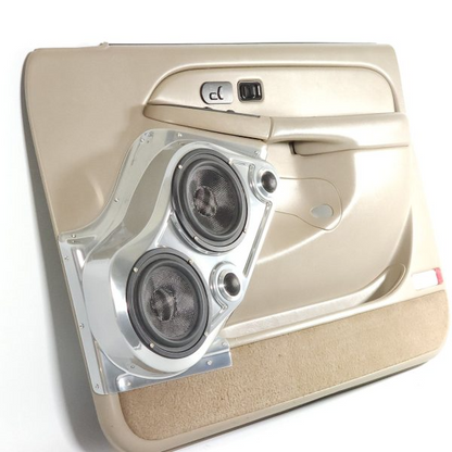 Dual 6.5″ and Dual Tweeter Speaker Pods for the Front Door of a 00-06 GM Full Size Truck/SUV