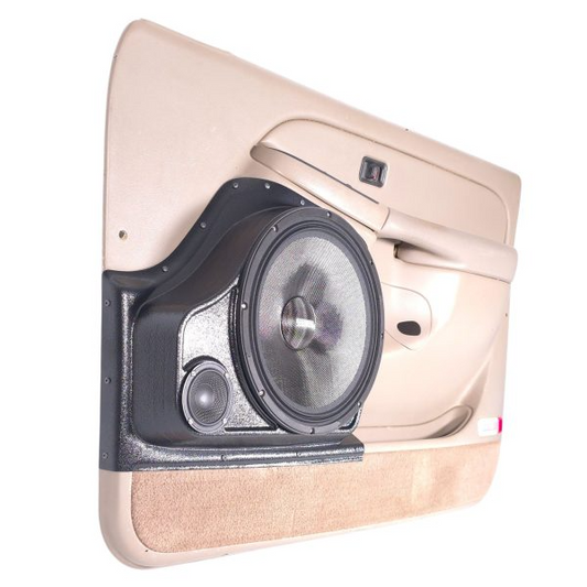 Single 12″ + Single 3.5″ Front Door Speaker Pods for the 2000-2006 Chevy/GMC Fullsize SUV