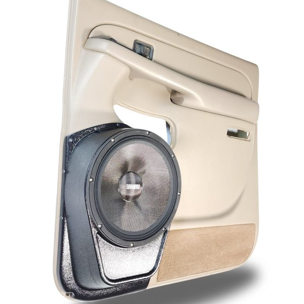 Single 10″ Speaker Pods for the Rear Door of a 00-06 GM Full Size Truck/SUV Full Size Rear Door