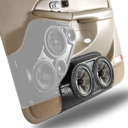 Dual 8″ Speaker Pods for the Front Door of a 00-06 GM Full Size Truck/SUV
