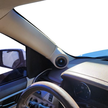 3.5″ A-Pillar Speaker Pods for 2015-2020 Chevrolet Tahoe & Suburban + GMC Yukon (WITHOUT DRIVER HANDLE)