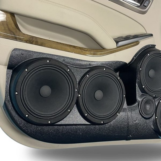 Dual 8″ Speaker Pods for the Front Door of a 15-20 GM Full Size SUV