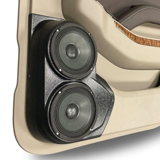 Dual 6.5″ Speaker Pods for the Rear Door of a 15-20 GM Full Size SUV