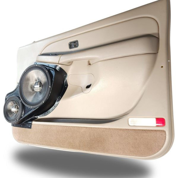 Single 10″ and Single 6.5″ Speaker Pods for the Front Door of a 00-06 GM Full Size Truck/SUV