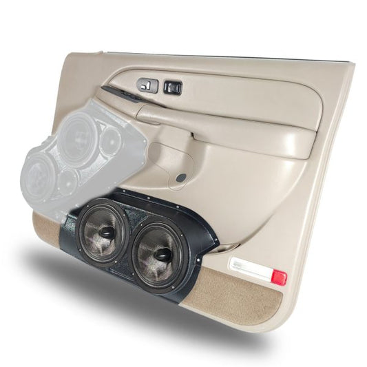 Dual 8″ Speaker Pods for the Front Door of a 00-06 GM Full Size Truck/SUV