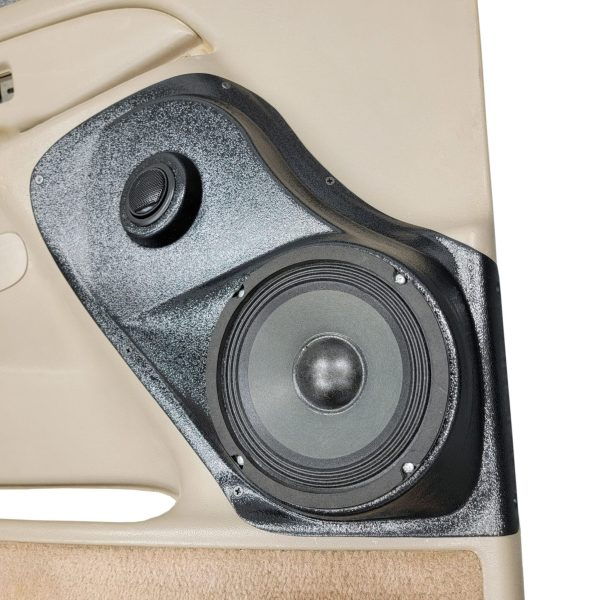 Single 6.5″ and Single Tweeter Speaker Pods for the Front Door of a 00-06 GM Full Size Truck/SUV