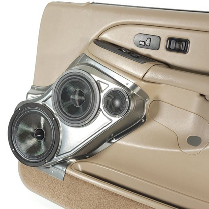 Single 8″ and Single 6.5″ and Single 3.5″ Speaker Pods for the Front Door of a 00-06 GM Full Size Truck/SUV