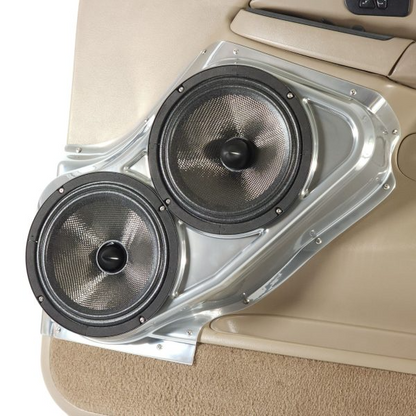 Dual 8″ Speaker Pods for the Front Door of a 00-06 GM Full Size Truck/SUV
