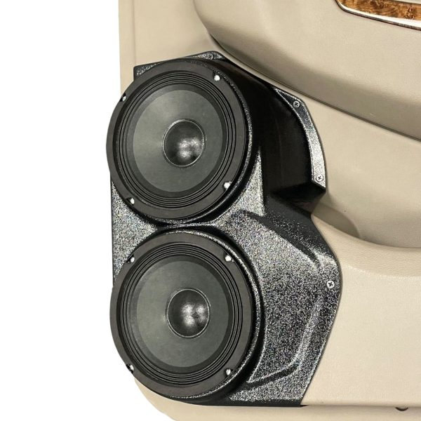 Dual 6.5″ Speaker Pods for the Rear Door of a 15-20 GM Full Size SUV