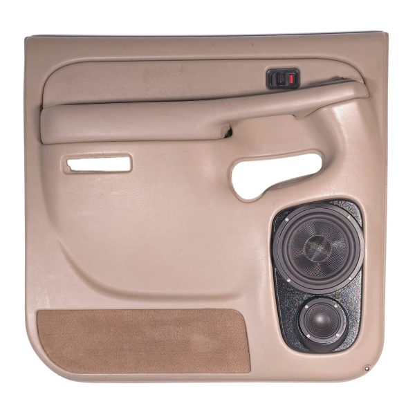Flangeless Single 6.5″ and Single 3.5″ Speaker Pods for the Rear Door of a 00-06 GM Full Size Truck /SUV Full Size Rear Door