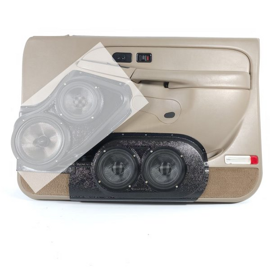 Dual 6.5″ Speaker Pods for the Front Door of a 00-06 GM Full Size Truck/SUV