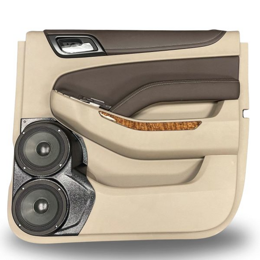 Dual 6.5″ Speaker Pods for the Rear Door of a 15-20 GM Full Size SUV