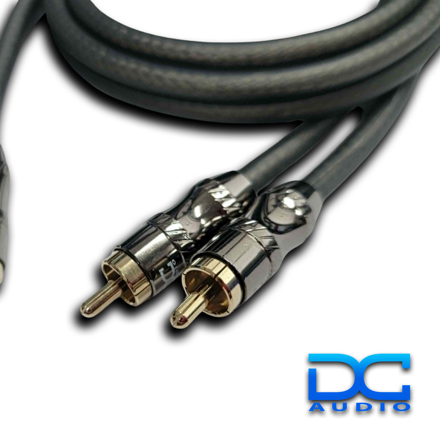 DC Audio 2-CHANNEL TWISTED PAIR RCA INTERCONNECT CABLE