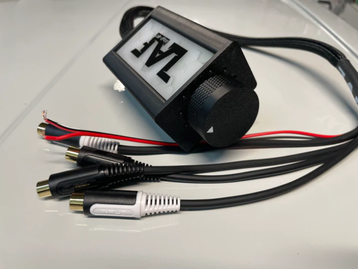 Eco Bass Knob with METER and LED