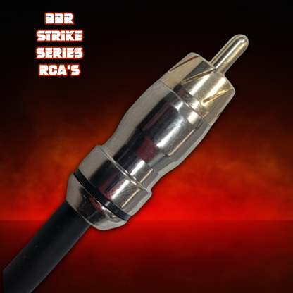 BBR Single Channel RCA CABLE. Hand Made in the USA