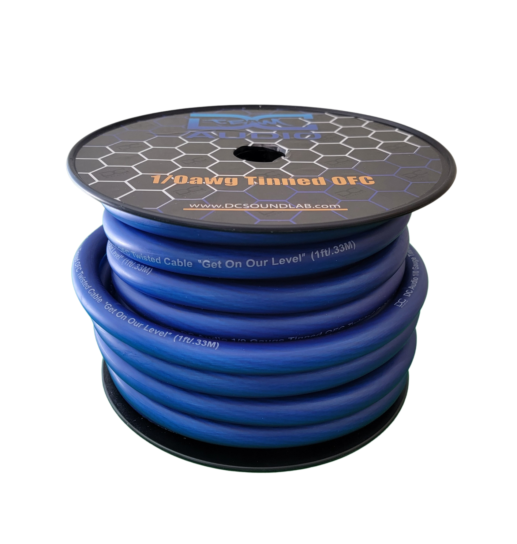 DC Audio "TEAM" OFC Tinned 1/0 Cable