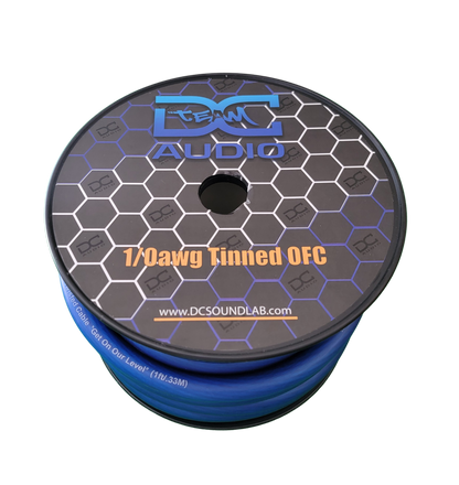 DC Audio "TEAM" OFC Tinned 1/0 Cable