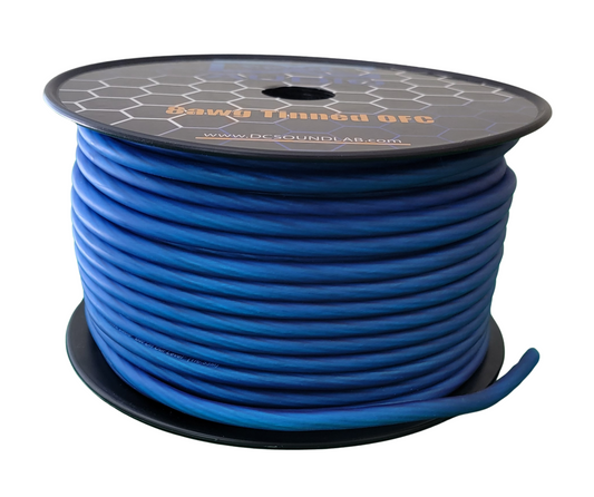 DC Audio "TEAM" OFC Tinned 8awg Cable