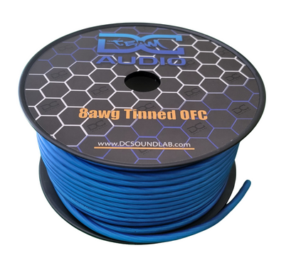 DC Audio "TEAM" OFC Tinned 8awg Cable