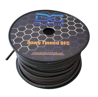 DC Audio "TEAM" OFC Tinned 8awg Cable
