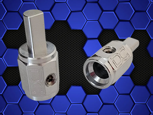 DC Audio 4awg to 4awg Wire ends for Amplifiers Aluminum