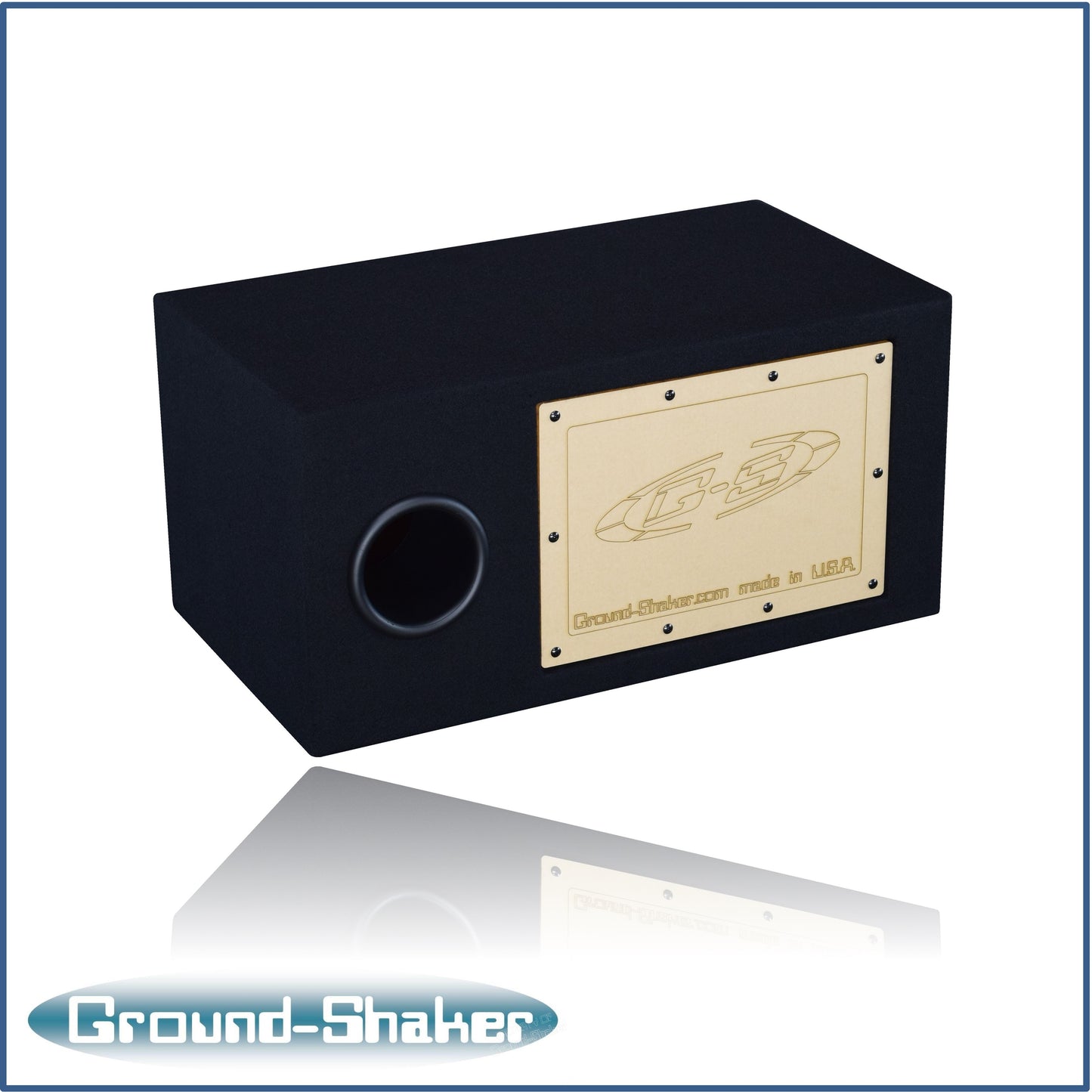 BLACK 10" SINGLE BANDPASS SUB BOX