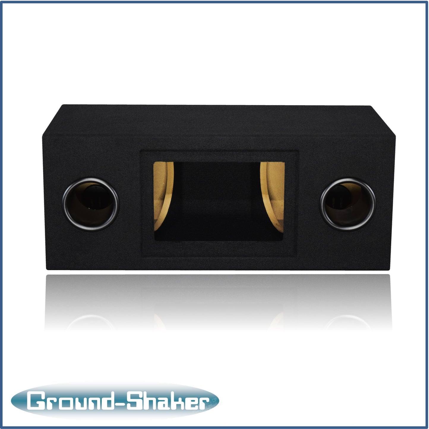BLACK 10" DUAL BANDPASS SUB BOX