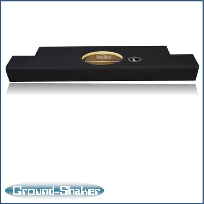 BLACK 10" SINGLE SEALED SUB BOX, FITS 04-14 CHEVY COLORADO CREW-CAB