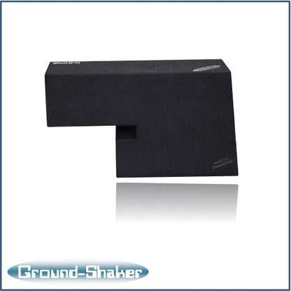 BLACK 10" SINGLE PORTED SUB BOX, FITS 04-14 CHEVY COLORADO EXT-CAB