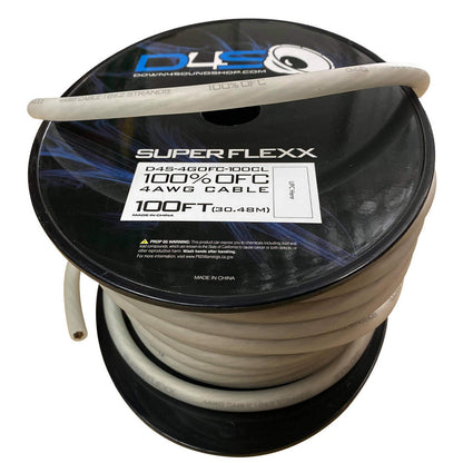Down4Sound 100ft 4awg OFC Tinned Wire