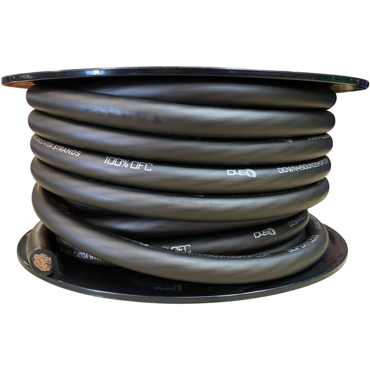 Down4Sound 50ft 1/0 OFC Tinned Wire