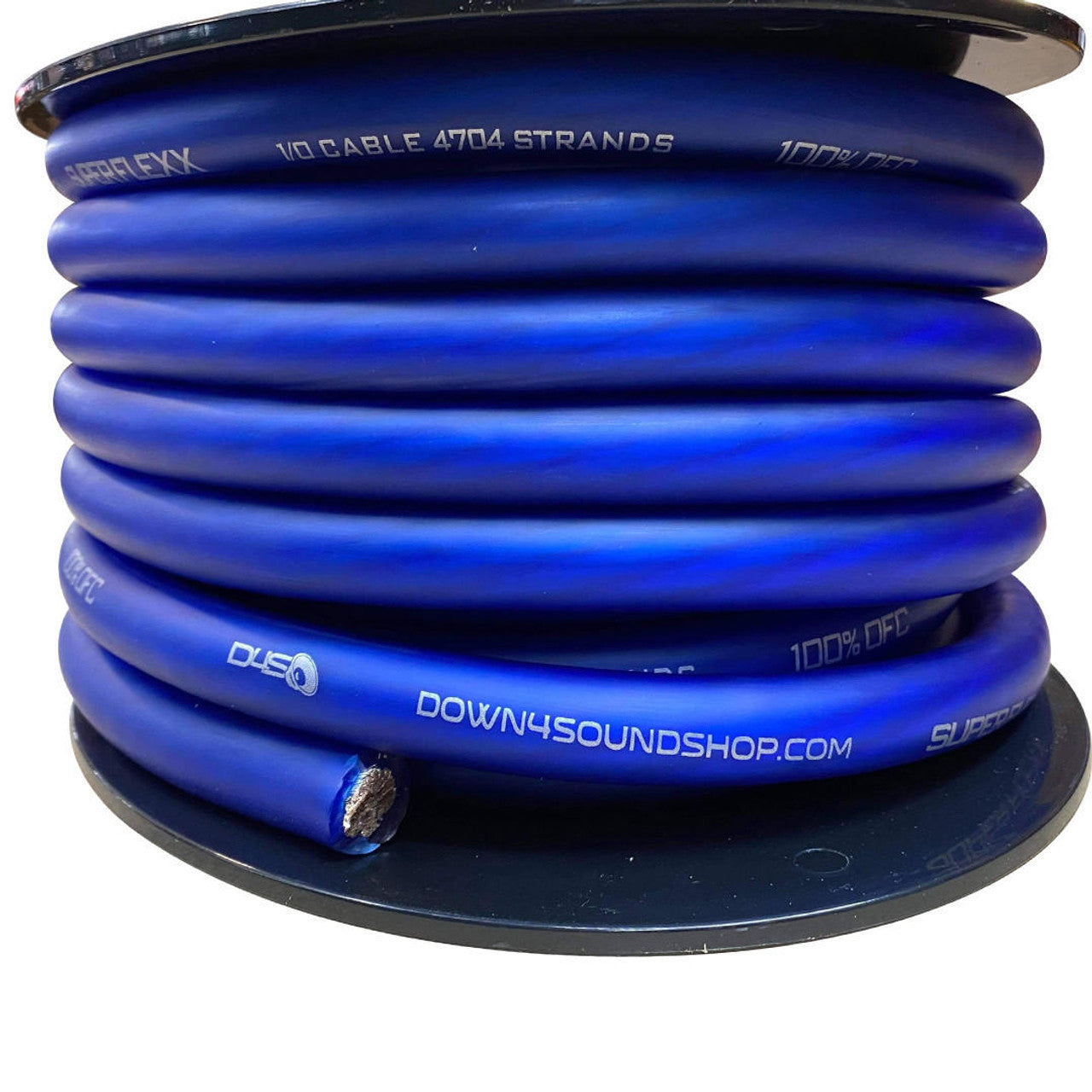 Down4Sound 50ft 1/0 OFC Tinned Wire