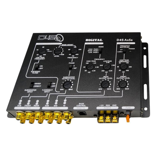 Down4Sound D4S-AX5S | 5-Way Digital Powered Crossover