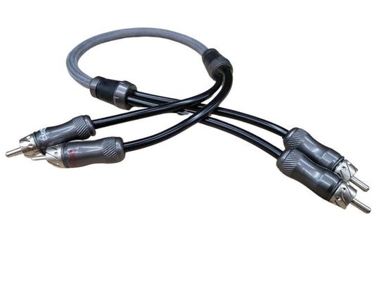 DOWN4SOUND 2-CHANNEL TWISTED PAIR RCA INTERCONNECT CABLE