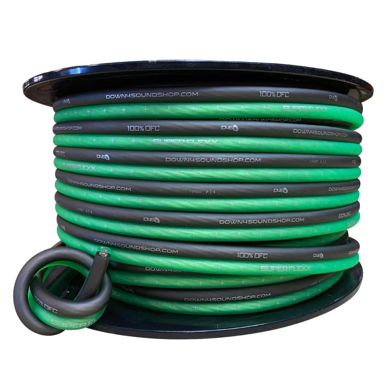 DOWN4SOUND 125FT 8 GAUGE TINNED OFC SPEAKER WIRE