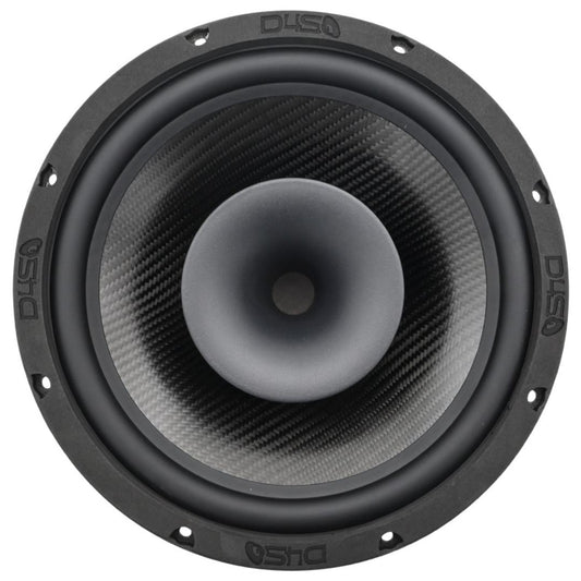 DOWN4SOUND CFX-PROx10H - 10" Carbon Fiber NEO 2-Way Full Range Pro Audio Water Resistant Coaxial Speaker - 250W RMS