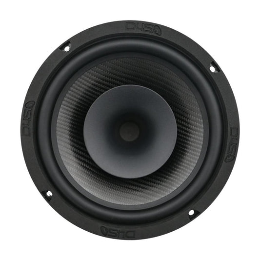 DOWN4SOUND CFX-PROx80H - 8" Carbon Fiber NEO 2-Way Full Range Pro Audio Water Resistant Coaxial Speaker - 200W RMS